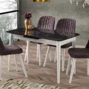 سفره مودرن بسطح رخامي
